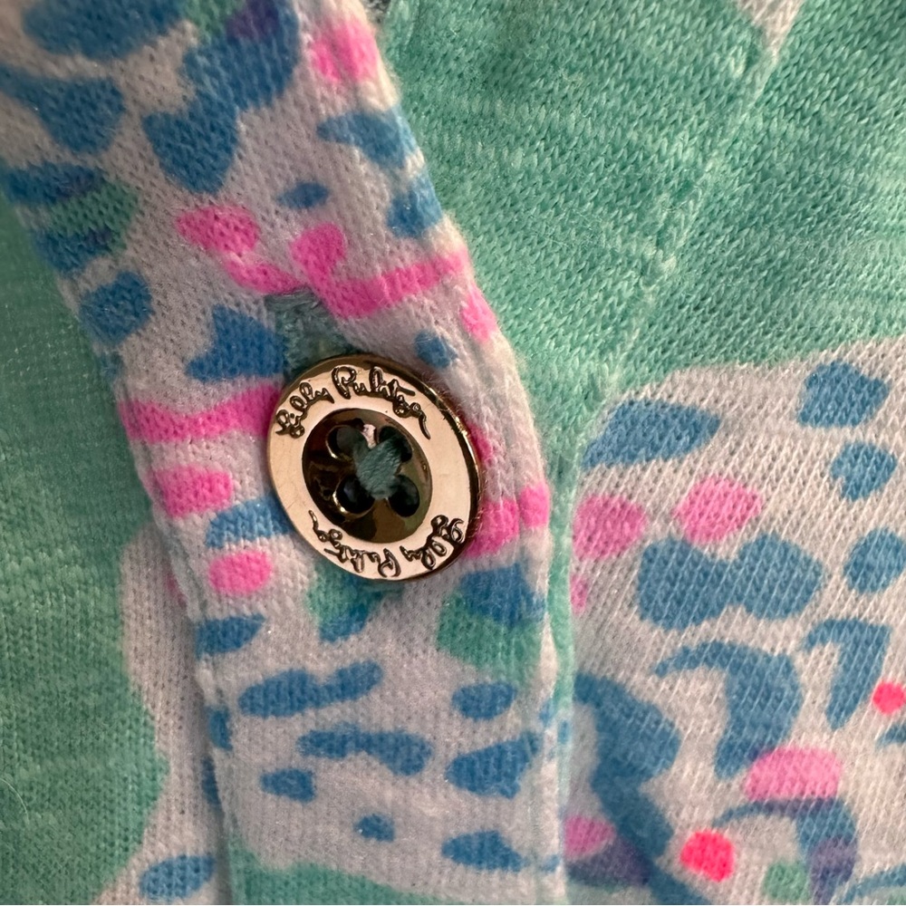 Lilly Pulitzer Essie Dress in Minty Fresh Fansea Sz S - Picture 9 of 13